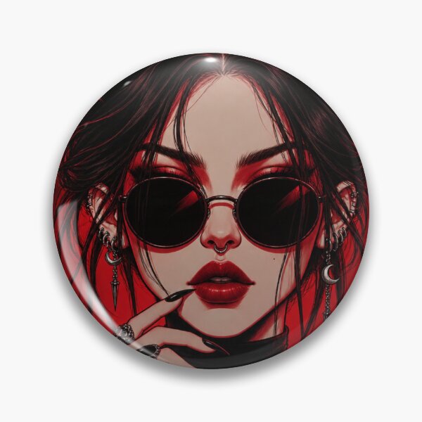 Item preview, Vespera Noir | Modern Demon Woman Art designed and sold by Imagine Isso.