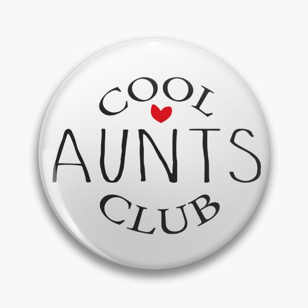 Item preview, Cool Aunts Club - Red Heart Typography designed and sold by eMKa82.
