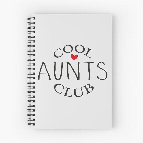 Item preview, Cool Aunts Club - Red Heart Typography designed and sold by eMKa82.