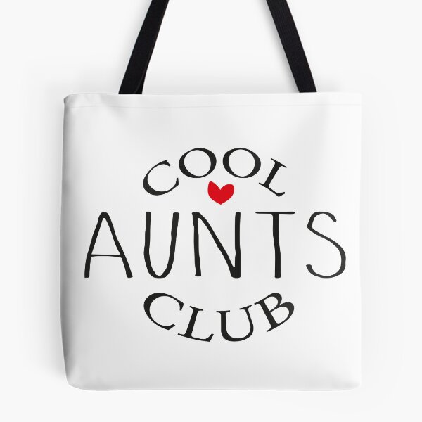 Item preview, Cool Aunts Club - Red Heart Typography designed and sold by eMKa82.