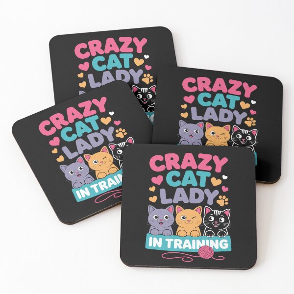 Item preview, CRAZY CAT LADY IN TRAINING designed and sold by jkrphoto.