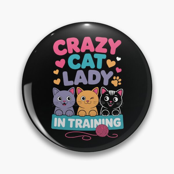 Item preview, CRAZY CAT LADY IN TRAINING designed and sold by jkrphoto.