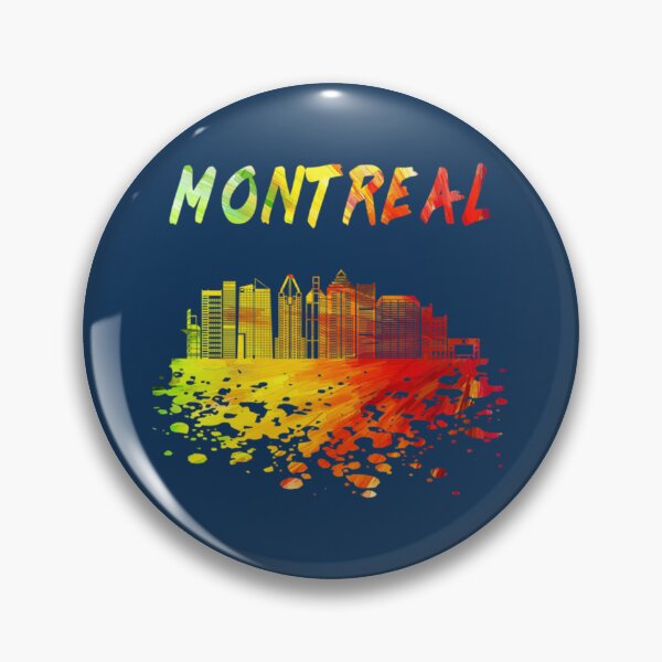 Item preview, Montreal skyline colorful  gift Canada     designed and sold by Kristina-UK.