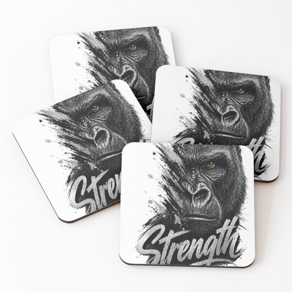 Item preview, Gorilla Strength  designed and sold by FloramoonArt.