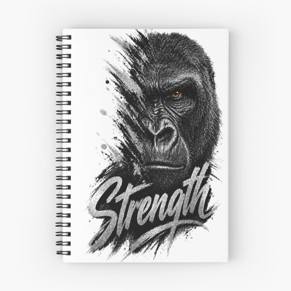 Item preview, Gorilla Strength  designed and sold by FloramoonArt.