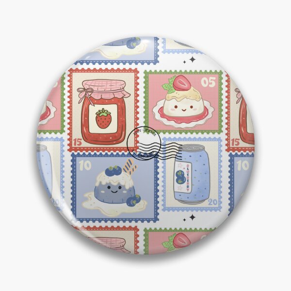 Item preview, Kawaii Dessert Postage Stamp designed and sold by Reicrea.