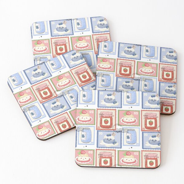 Item preview, Kawaii Dessert Postage Stamp designed and sold by Reicrea.