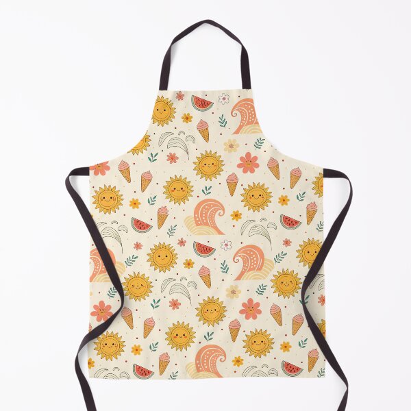 Item preview, Playful Sunflower Summer Seamless Pattern designed and sold by Soul Path Studio.