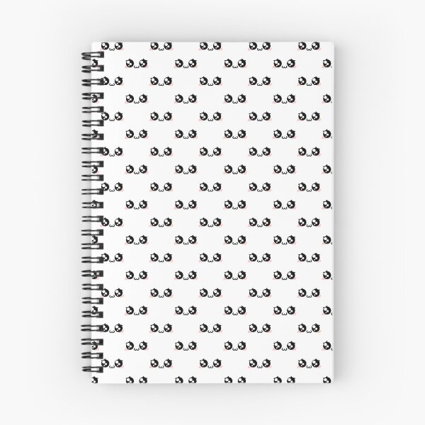 Item preview, Cute kawaii owo blushing shy face pattern designed and sold by BlushyPrint.