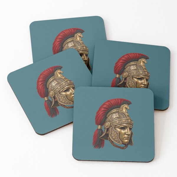 Item preview, Imperial Roman Centurion Helmet with Crest and Mask designed and sold by Odinsshop.