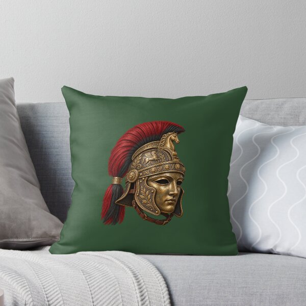 Item preview, Imperial Roman Centurion Helmet with Crest and Mask designed and sold by Odinsshop.