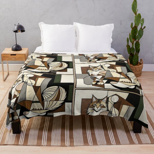 Item preview, cubist animal artwork designed and sold by forget45studio.
