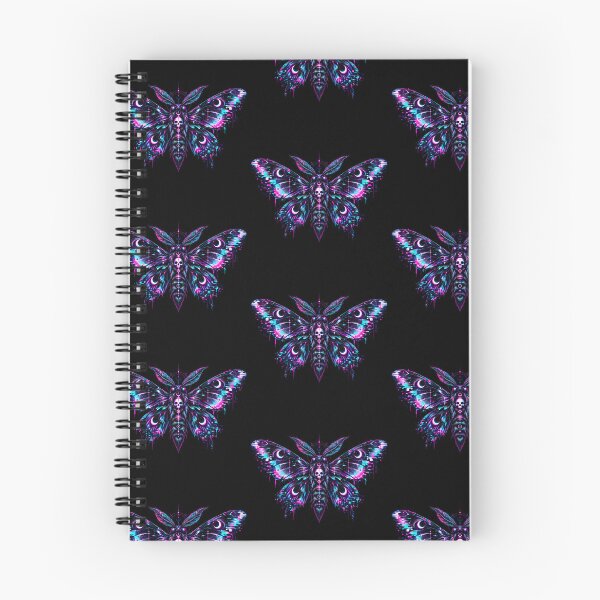 Item preview, Glitch Moth – Cyber Occult Moth Art designed and sold by JupiterGlitchEmpire.