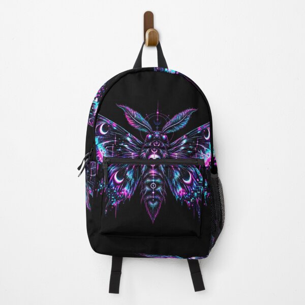 Item preview, Glitch Moth – Cyber Occult Moth Art designed and sold by JupiterGlitchEmpire.