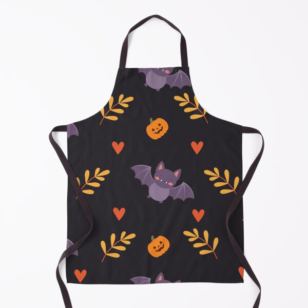 Item preview, Cute Bat Halloween Pattern Pumpkin Autumn Leaves designed and sold by ElenMart.