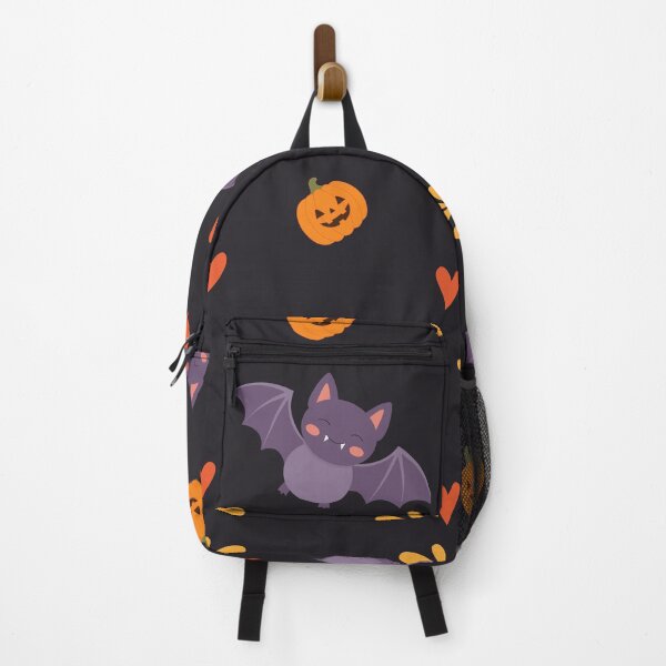Item preview, Cute Bat Halloween Pattern Pumpkin Autumn Leaves designed and sold by ElenMart.
