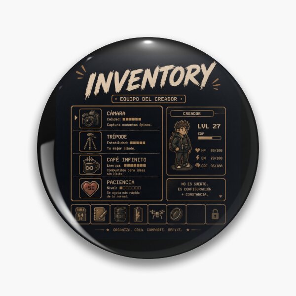 Item preview, Inventory: Creator's Team — RPG Gamer Design designed and sold by FrikiThings.