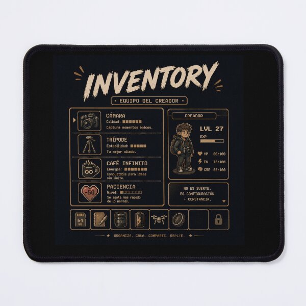Item preview, Inventory: Creator's Team — RPG Gamer Design designed and sold by FrikiThings.