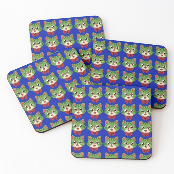 Item preview,  cute cat sticker designed and sold by BUTTER7FLY.