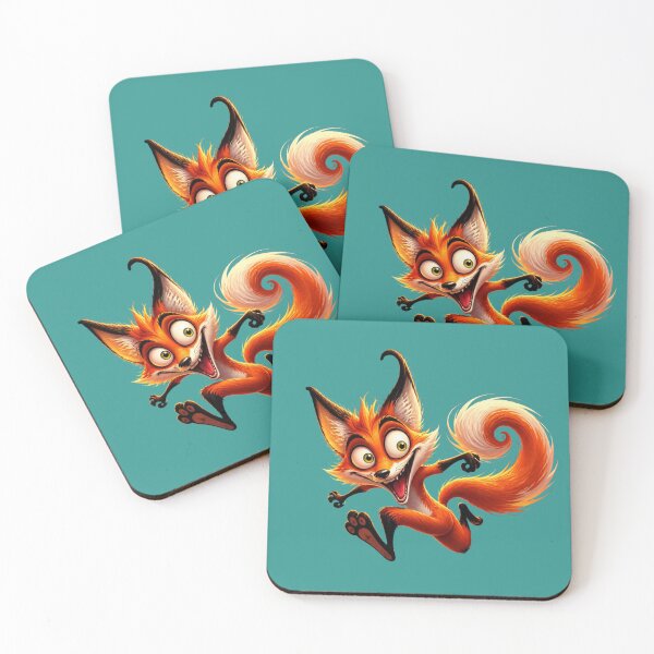 Item preview, Mischievous fox designed and sold by Art70shop.