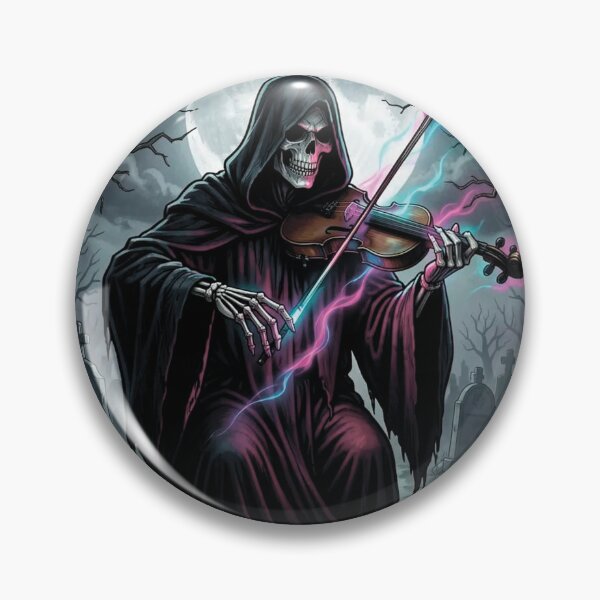 Item preview, The Grim Reaper playing the violin. designed and sold by MagelliShop.