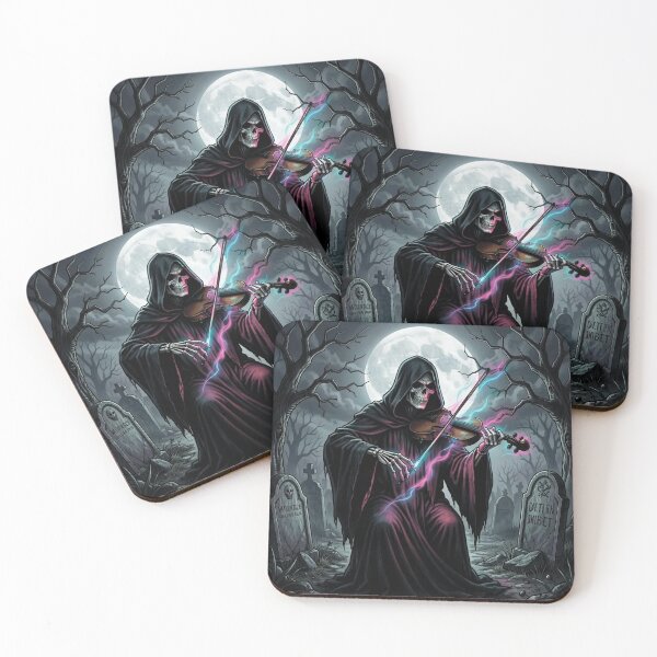 Item preview, The Grim Reaper playing the violin. designed and sold by MagelliShop.