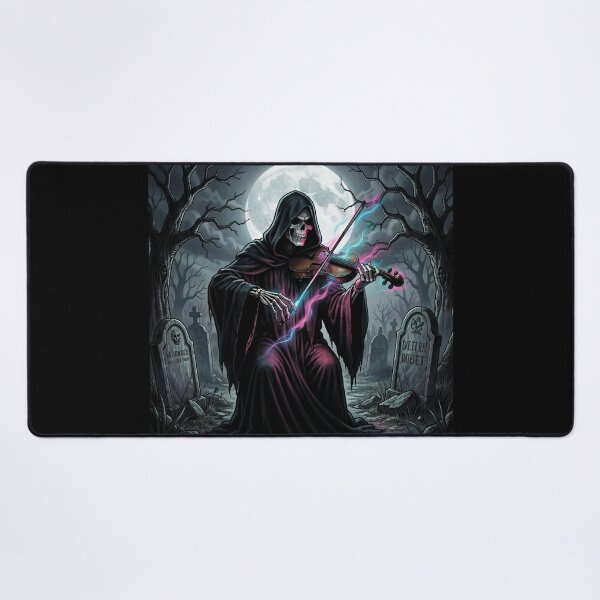 Item preview, The Grim Reaper playing the violin. designed and sold by MagelliShop.
