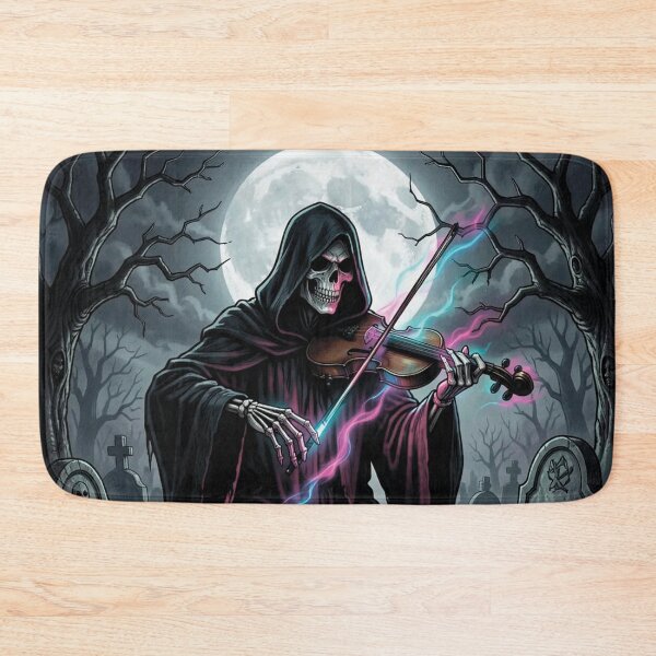 Item preview, The Grim Reaper playing the violin. designed and sold by MagelliShop.