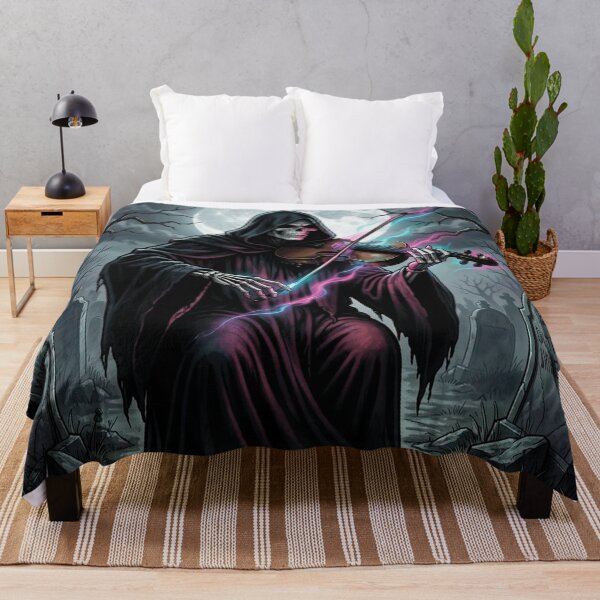 Item preview, The Grim Reaper playing the violin. designed and sold by MagelliShop.
