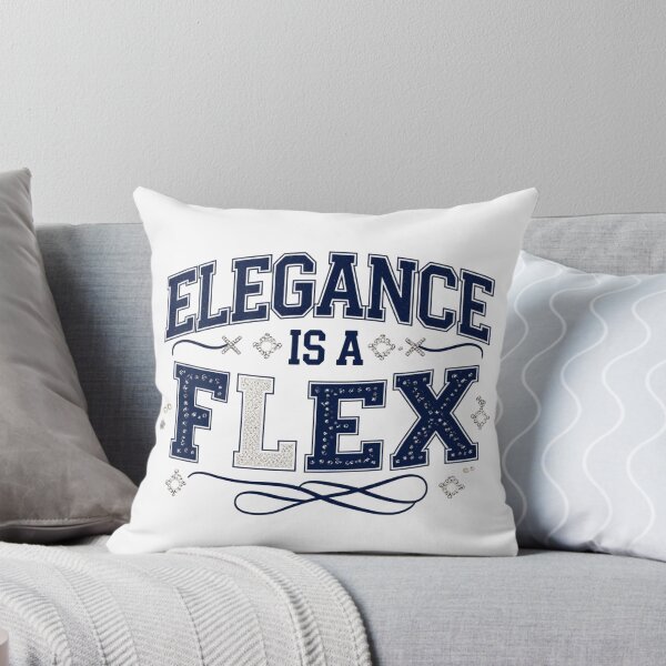 Item preview, Elegance Is a Flex. Luxury Preppy Rhinestone Fashion Statement designed and sold by Aarvya Fashion Club ( A.F.C ).