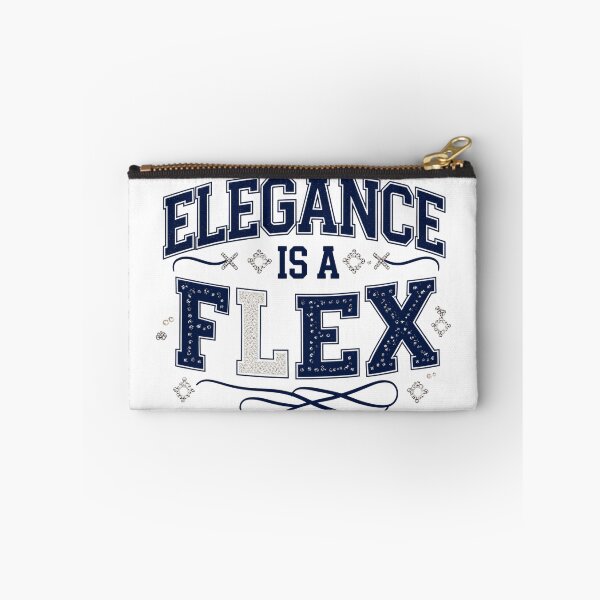Item preview, Elegance Is a Flex. Luxury Preppy Rhinestone Fashion Statement designed and sold by Aarvya Fashion Club ( A.F.C ).