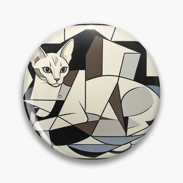 Item preview, cubist animal artwork designed and sold by forget45studio.