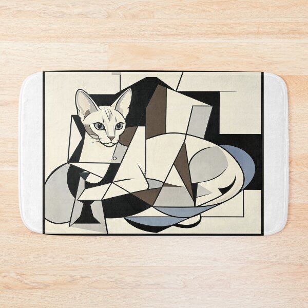 Item preview, cubist animal artwork designed and sold by forget45studio.
