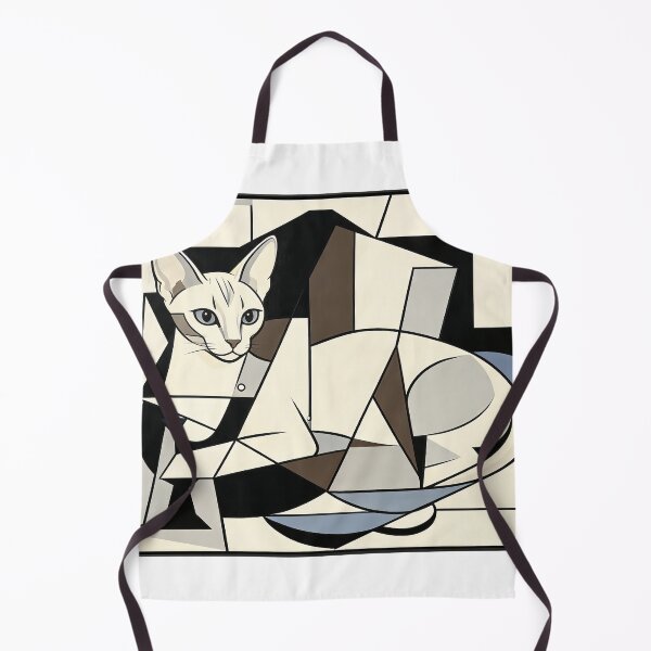 Item preview, cubist animal artwork designed and sold by forget45studio.