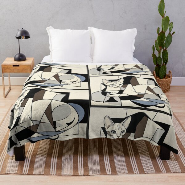 Item preview, cubist animal artwork designed and sold by forget45studio.
