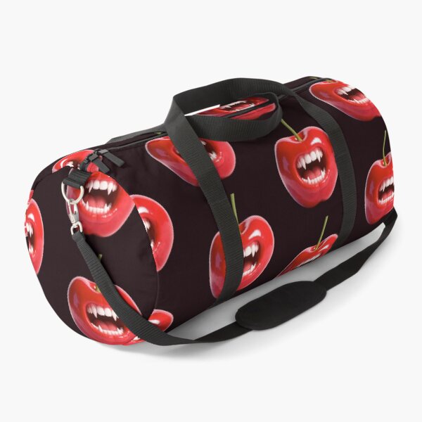 Item preview, Vampire Cherry Monster Mouth with Sharp Fangs 3D Artwork designed and sold by OksArtStudio.
