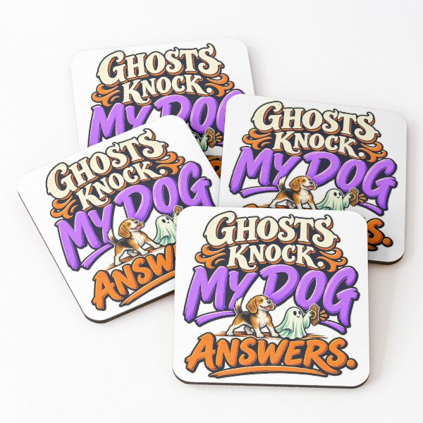 Item preview, Ghosts Knock My Dog Answers designed and sold by FZ Designs.
