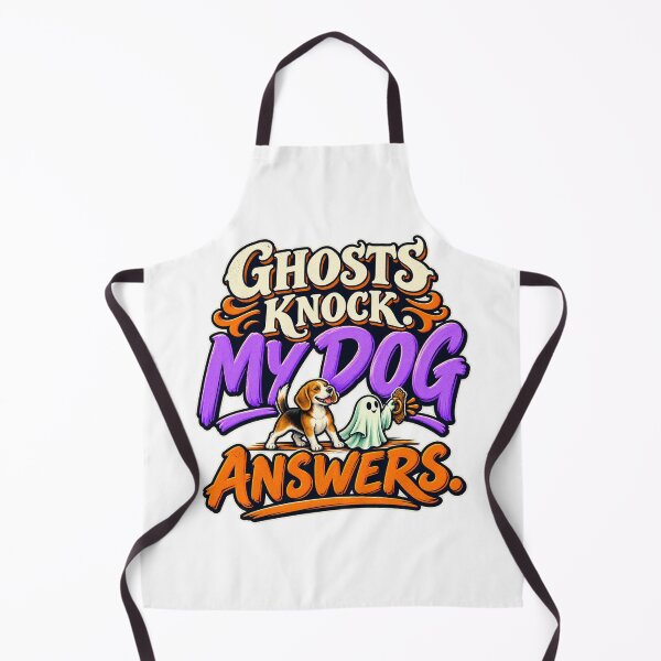 Item preview, Ghosts Knock My Dog Answers designed and sold by FZ Studio .