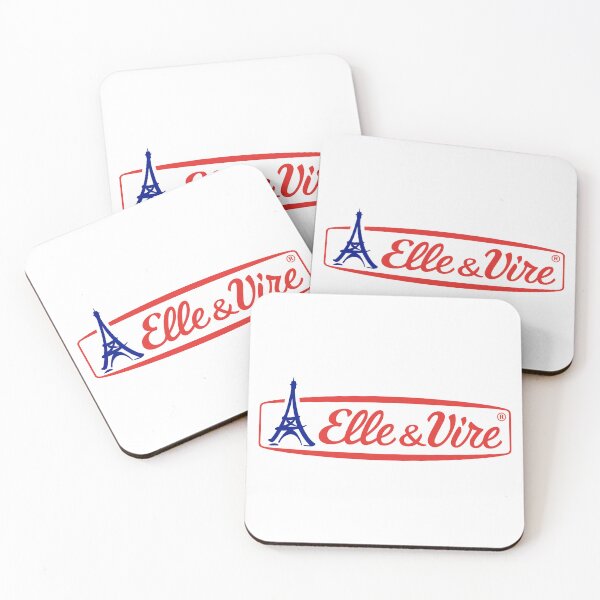 Item preview, Elle & Vire Eiffel Tower French Dairy Logo designed and sold by odaignea.