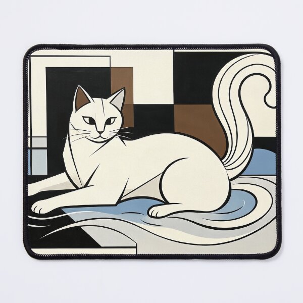 Item preview, cubist animal artwork designed and sold by forget45studio.