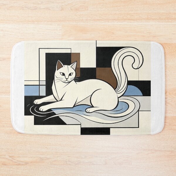 Item preview, cubist animal artwork designed and sold by forget45studio.