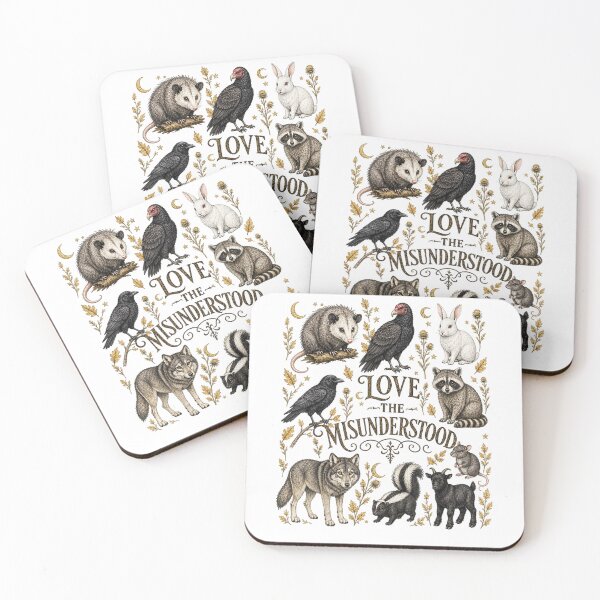 Item preview, Love The Misunderstood Woodland Creatures Wildlife Animal designed and sold by Juansustait.