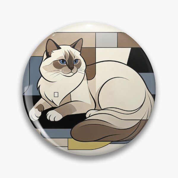 Item preview, cubist animal artwork designed and sold by forget45studio.