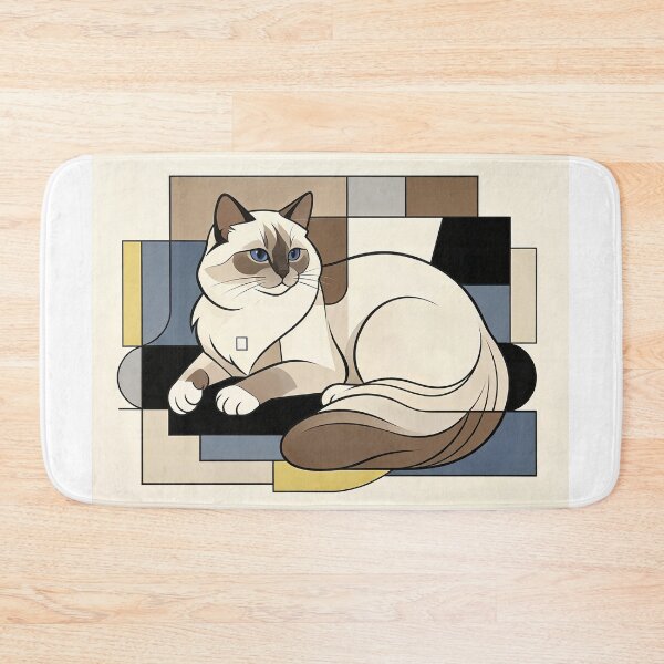Item preview, cubist animal artwork designed and sold by forget45studio.