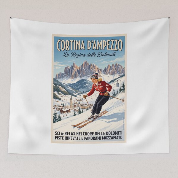 Item preview, Cortina – Skiing & Relaxation designed and sold by Theodor Decker.