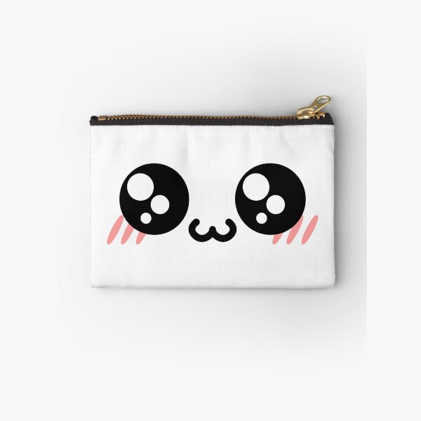 Item preview, Lovely kawaii owo blushing shiny eyes face designed and sold by BlushyPrint.