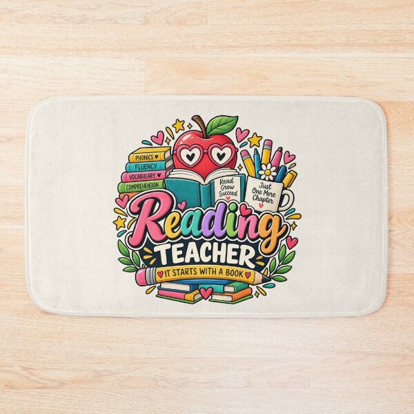 Item preview, Reading Teacher Back To School Gift It Starts With A Book designed and sold by Corvoria.