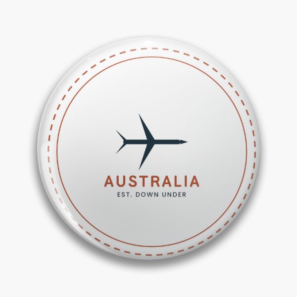Item preview, Australia Vintage Passport Stamp Design designed and sold by BondiDrift.