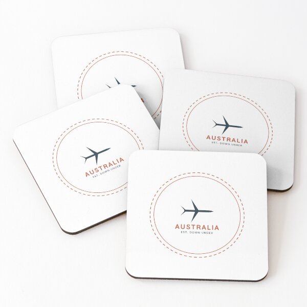 Item preview, Australia Vintage Passport Stamp Design designed and sold by BondiDrift.
