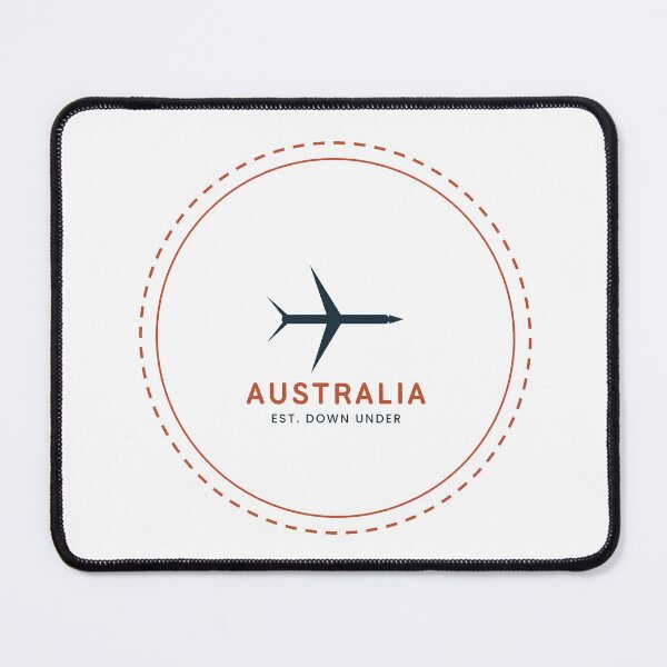 Item preview, Australia Vintage Passport Stamp Design designed and sold by BondiDrift.